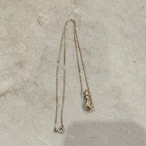 COS Gold Pendant Necklace